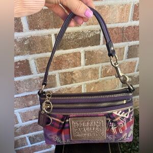 Coach Poppy Limited Edition Punk Tartan Handbag